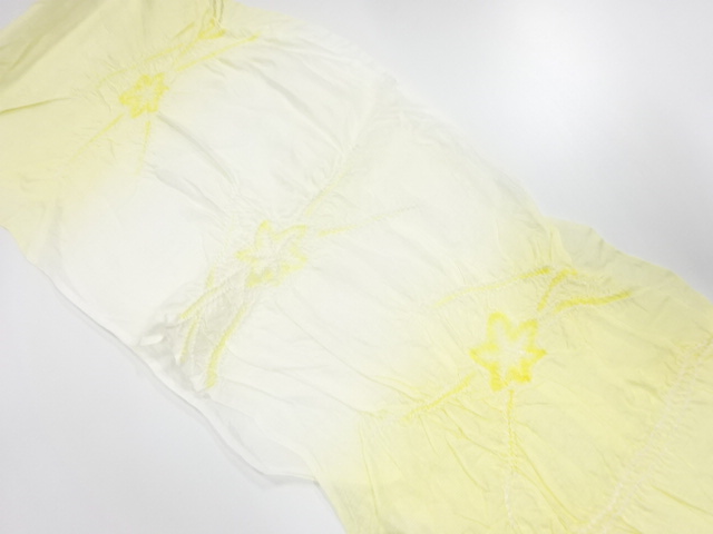 正絹　絽　絞り　夏用帯揚げ